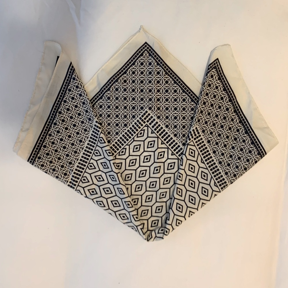 Printed Hair and Neck Scarf